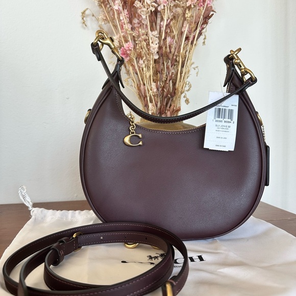Coach Women\'s Black Currant Jonie 22 (NWT)